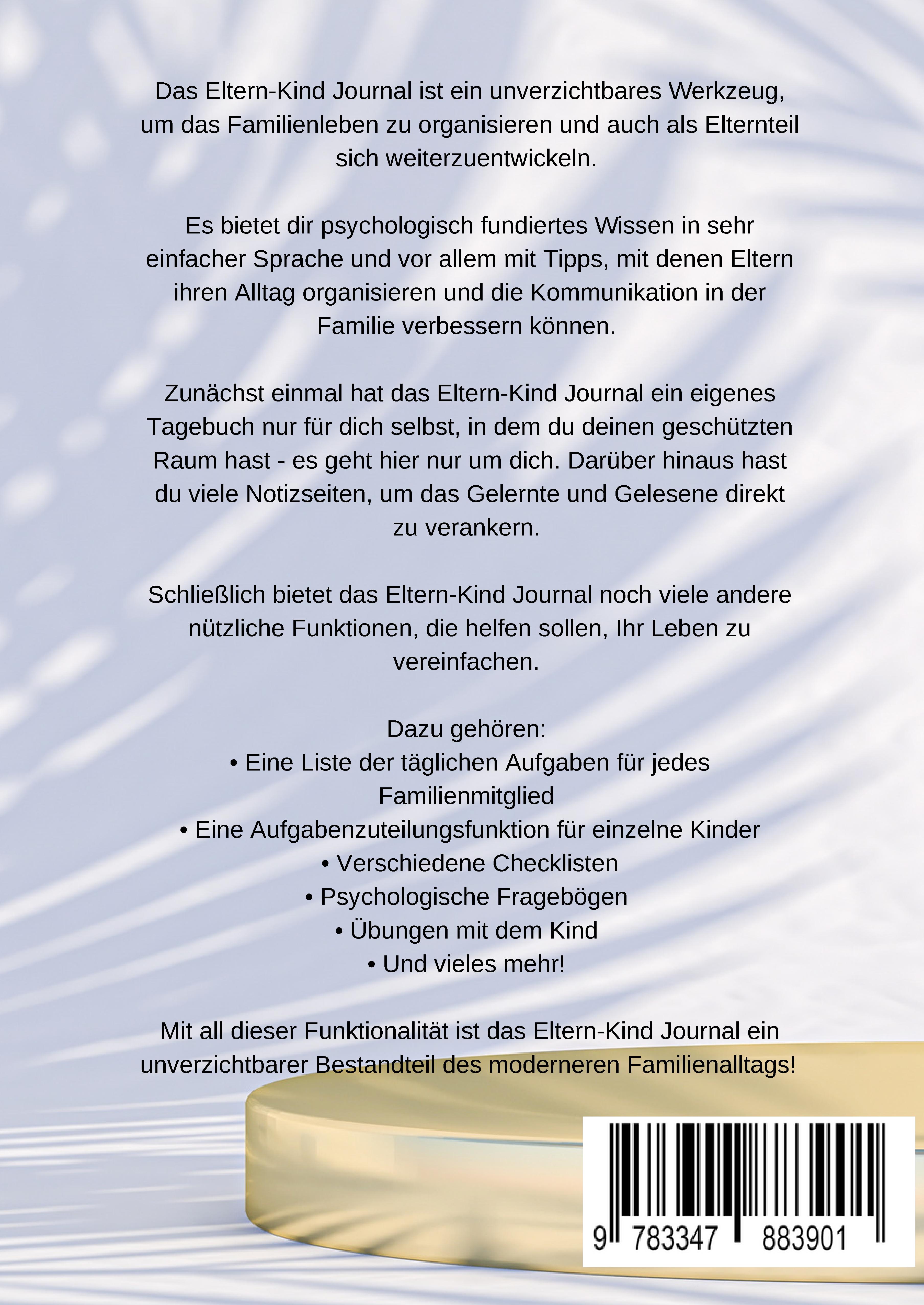 Rückseitencover Eltern Kind Jurnal