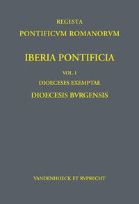 Vorderes Coverbild Iberia Pontificia. Vol. I: Dioeceses exemptae