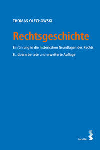 Vorderes Coverbild Rechtsgeschichte