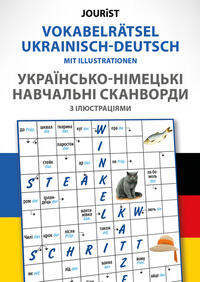 Vorderes Coverbild Vokabelrätsel Ukrainisch-Deutsch