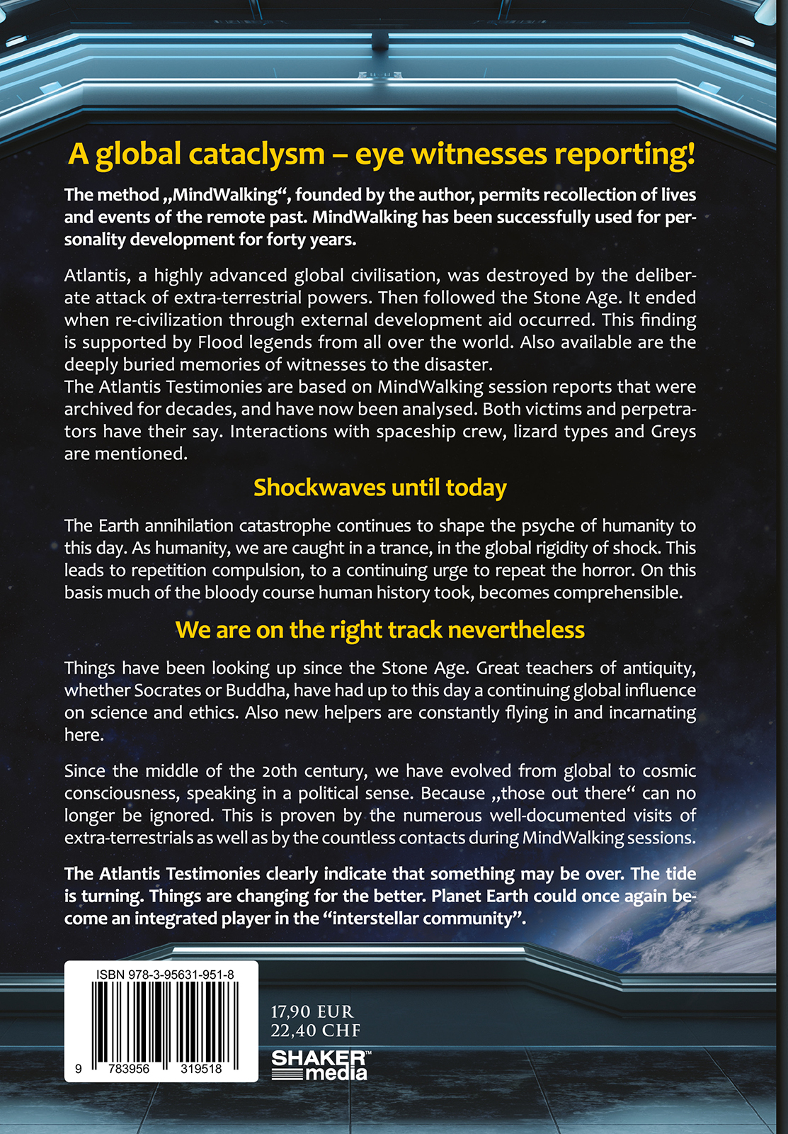 Rückseitencover The Atlantis Testimonies
