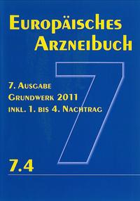 Vorderes Coverbild Europäisches Arzneibuch 7. Ausgabe 2011 inkl. Nachtrag 7.4