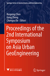 Vorderes Coverbild Proceedings of the 2nd International Symposium on Asia Urban GeoEngineering