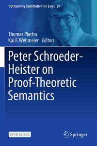 Vorderes Coverbild Peter Schroeder-Heister on Proof-Theoretic Semantics