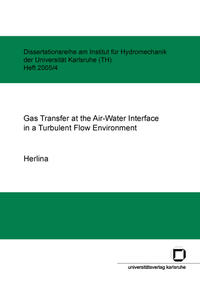 Vorderes Coverbild Gas transfer at the air-water interface in a turbulent flow environment