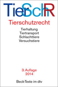Vorderes Coverbild Tierschutzrecht