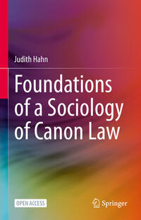 Vorderes Coverbild Foundations of a Sociology of Canon Law
