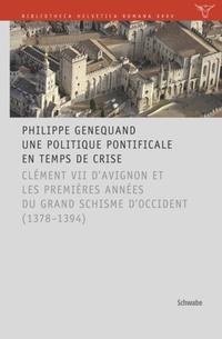 Vorderes Coverbild Une politique pontificale en temps de crise