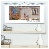 Vorderes Coverbild Portugal. Die Algarve zwischen Faro und Castro Marim (hochwertiger Premium Wandkalender 2026 DIN A2 quer), Kunstdruck in Hochglanz