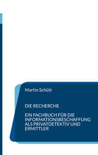 Vorderes Coverbild Die Recherche