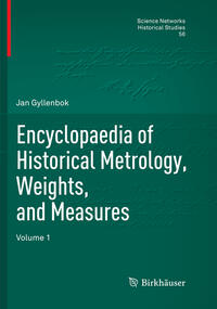 Vorderes Coverbild Encyclopaedia of Historical Metrology, Weights, and Measures