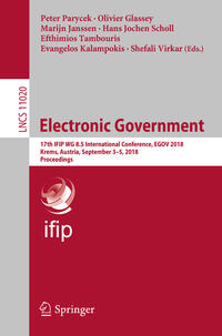 Vorderes Coverbild Electronic Government