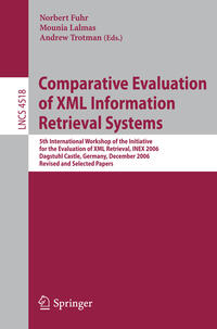 Vorderes Coverbild Comparative Evaluation of XML Information Retrieval Systems