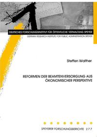 Vorderes Coverbild Reformen der Beamtenversorgung aus ökonomischer Perspektive