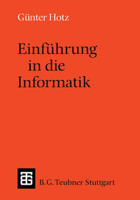 Vorderes Coverbild Einführung in die Informatik