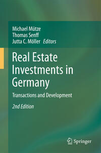 Vorderes Coverbild Real Estate Investments in Germany