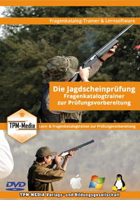 Vorderes Coverbild Die Jagdscheinprüfung Fragenkatalogtrainer für Windows