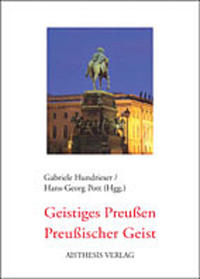 Vorderes Coverbild Geistiges Preußen - Preußischer Geist