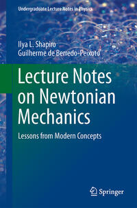 Vorderes Coverbild Lecture Notes on Newtonian Mechanics