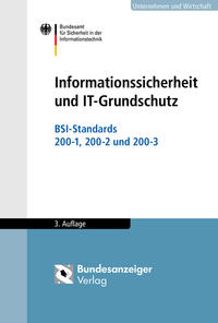 Vorderes Coverbild Informationssicherheit und IT-Grundschutz