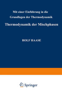 Vorderes Coverbild Thermodynamik der Mischphasen