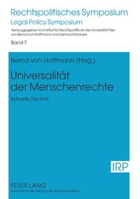 Vorderes Coverbild Universalität der Menschenrechte