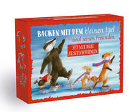 Vorderes Coverbild Backen mit dem kleinen Igel - Plätzchenausstecherset