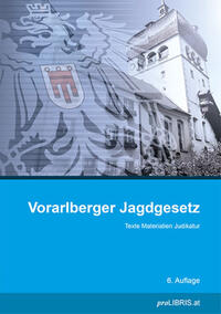Vorderes Coverbild Vorarlberger Jagdgesetz