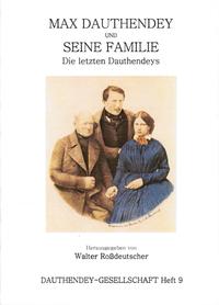 Vorderes Coverbild Max Dauthendey und seine Familie. Die letzten Dauthendeys.