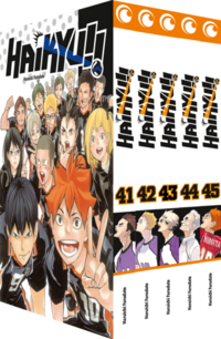 Vorderes Coverbild Haikyu!! Sammelbox 5 – Band 41-45 im Schuber