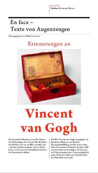 Vorderes Coverbild Erinnerungen an Vincent van Gogh
