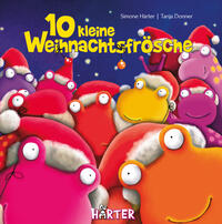 Vorderes Coverbild 10 kleine Weihnachtsfrösche