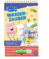 Vorderes Coverbild Peppa Pig Wasserzauber - einfach mit Wasser malen