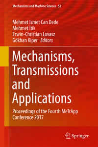 Vorderes Coverbild Mechanisms, Transmissions and Applications