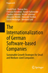 Vorderes Coverbild The Internationalization of German Software-based Companies