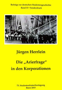 Vorderes Coverbild Die „Arierfrage“ in den Korporationen