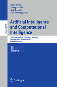 Vorderes Coverbild Artificial Intelligence and Computational Intelligence