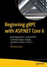 Vorderes Coverbild Beginning gRPC with ASP.NET Core 6