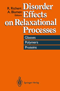 Vorderes Coverbild Disorder Effects on Relaxational Processes