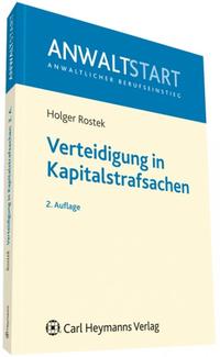 Vorderes Coverbild Verteidigung in Kapitalstrafsachen