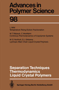 Vorderes Coverbild Separation Techniques Thermodynamics Liquid Crystal Polymers