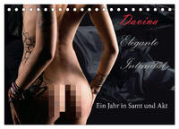 Vorderes Coverbild Elegante Intimität (Tischkalender 2025 DIN A5 quer), CALVENDO Monatskalender
