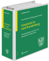 Vorderes Coverbild Das Schulrecht im Land Brandenburg - basic print
