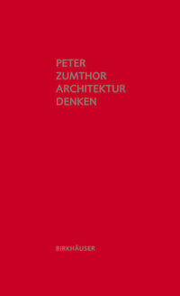 Vorderes Coverbild Architektur denken