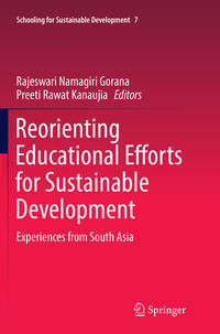 Vorderes Coverbild Reorienting Educational Efforts for Sustainable Development