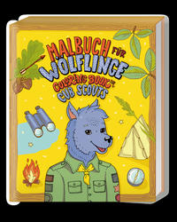 Vorderes Coverbild Malbuch für Wölflinge