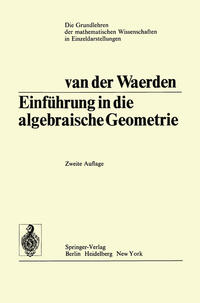 Vorderes Coverbild Einführung In Die Algebraische Geometrie