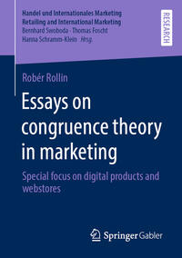 Vorderes Coverbild Essays on congruence theory in marketing
