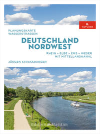 Vorderes Coverbild Planungskarte Wasserstraßen Deutschland Nordwest