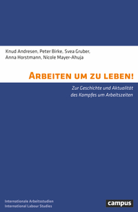 Vorderes Coverbild Arbeiten um zu leben!